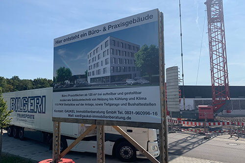 Bautafeln - Firma Gaukel Immobilienberatung